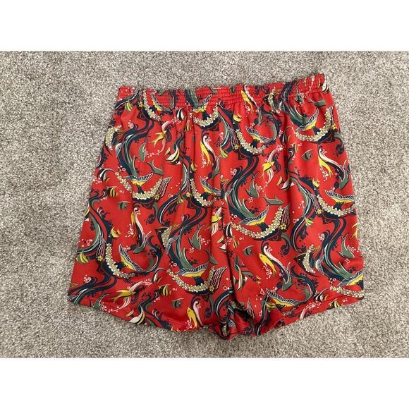 Patagonia Men's Lightweight Orange Bohemian Fish Lounge Shorts - Picture 5 of 5